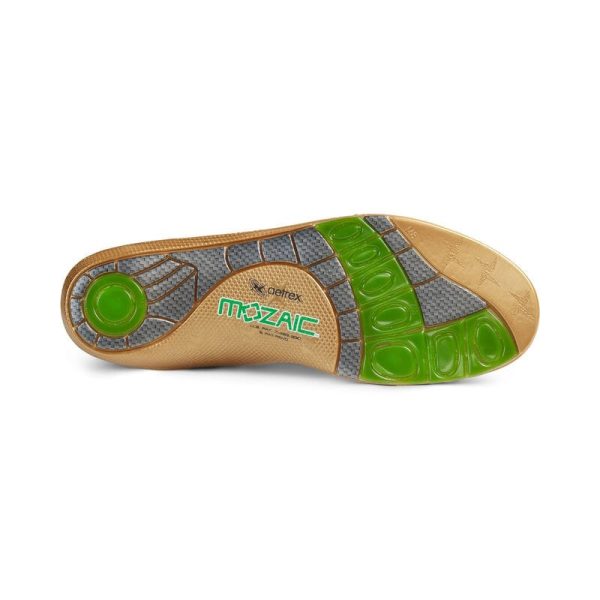 Men's Aetrex Lynco L2420 Customisable Posted Orthotics bottom view